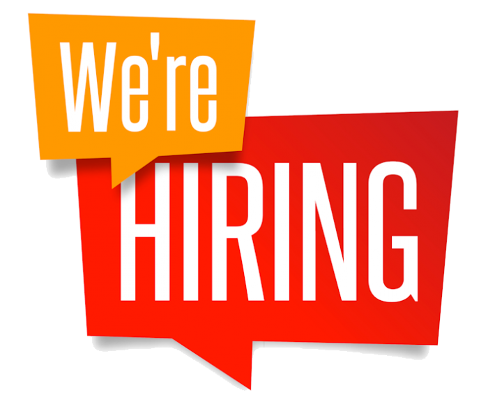We are now hiring