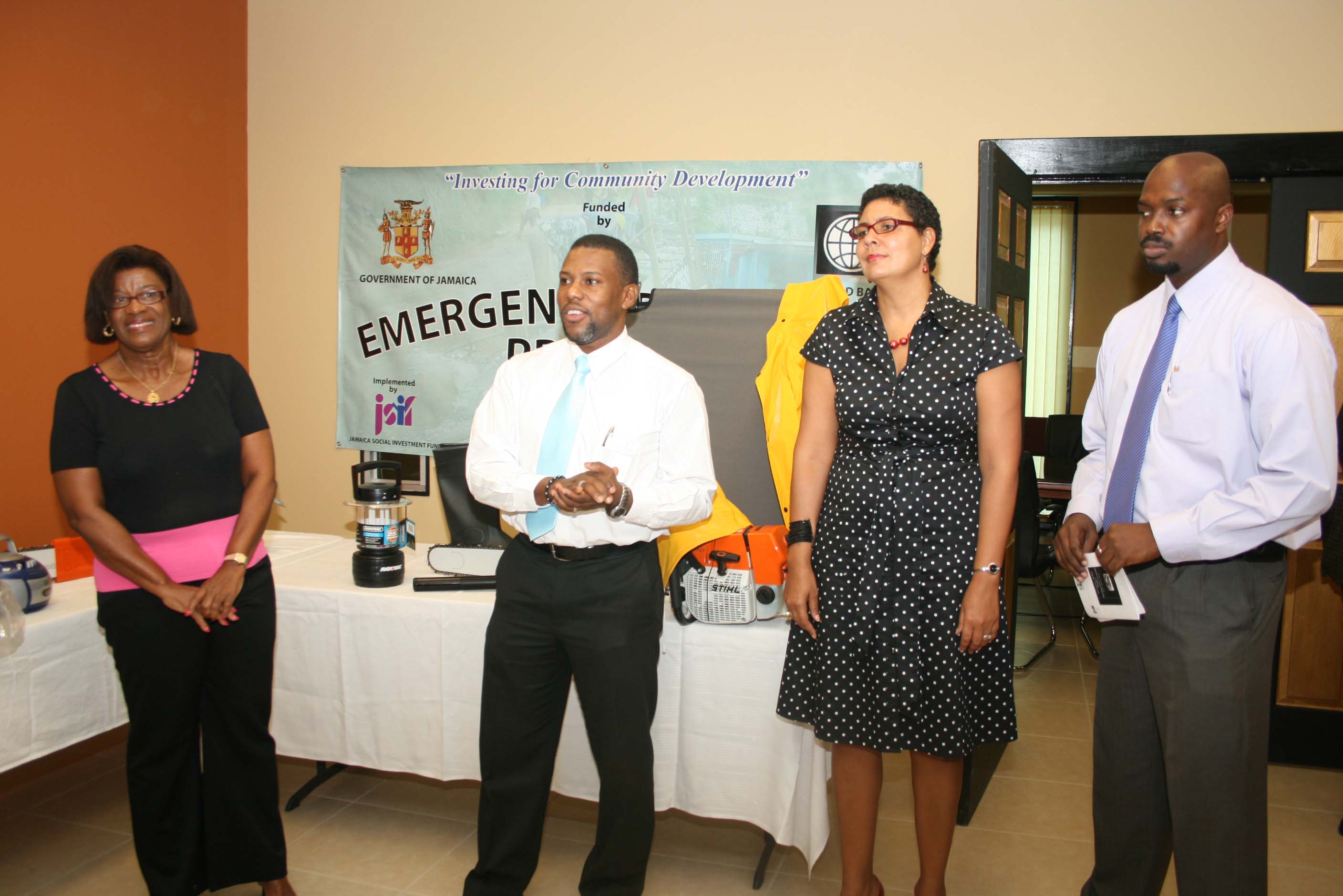 ODPEM Receives $J4 Million Jamaican Dollars Worth of Emergency Shelter Supplies